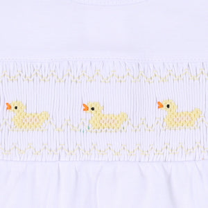 Just Ducky Smocked Bubble