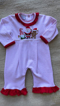 Christmas Stripe Romper