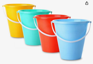 Painted Sand Buckets