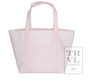 Jumbo Tote - Pink Stripe