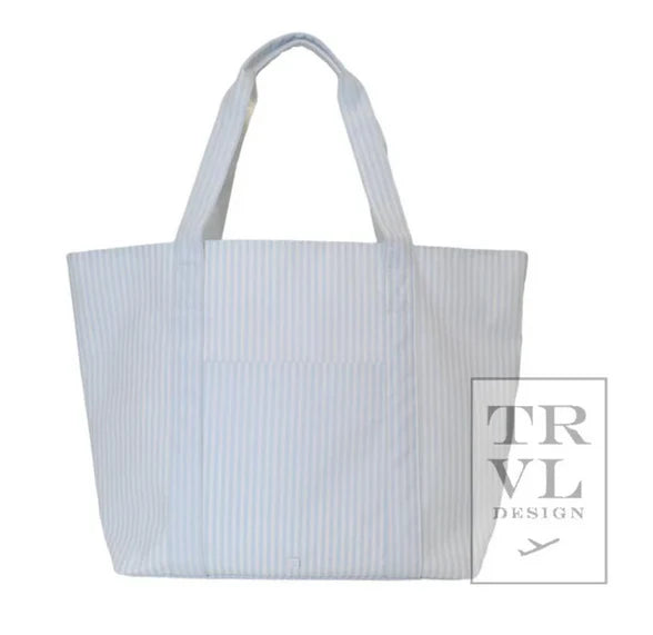 Jumbo Tote - Blue Stripe