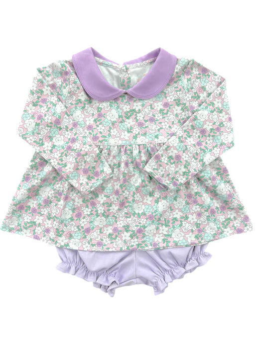 Sally Knit Bloomer Set