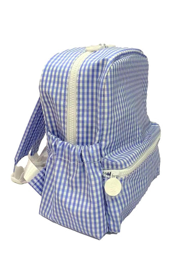 Mini Backpacker - Sky Gingham