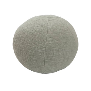 12" Round Cotton Pillow - Sage