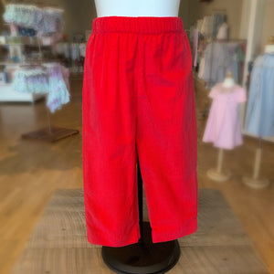 Red Cord Pant