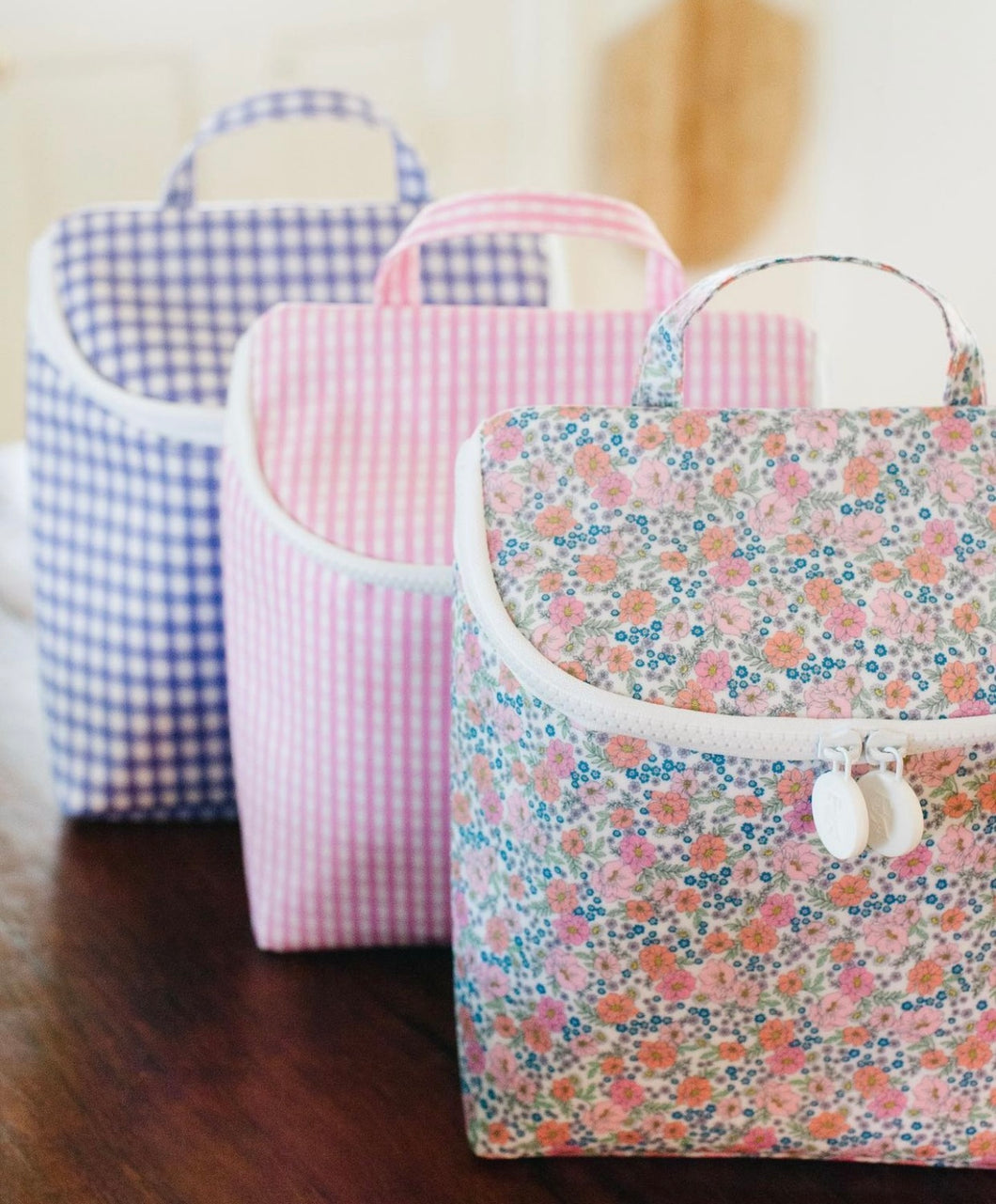 Insulated Bag - Pink Gingham